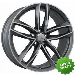 Llanta exclusiva Wsp Italy Audi W570 5x112 Et370.000 Matt Gm Polished 