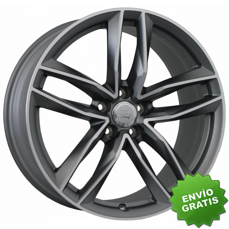 Llanta exclusiva Wsp Italy Audi W570 5x112 Et370.000 Matt Gm Polished 