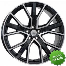 Llanta exclusiva Wsp Italy Audi W571 5x112 Et300.000 Glossy Black Pol Ished