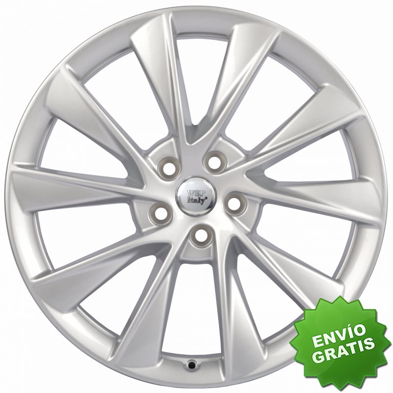 Llanta exclusiva Wsp Italy Tesla W1401 5x120 Et400.000 Silver