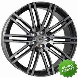 Llanta exclusiva Wsp Italy Porsche W1057 5x112 Et190.000 Anthracite Pol Ished