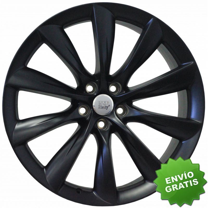 Llanta exclusiva Wsp Italy Tesla W1402 5x120 Et350.000 Dull Black