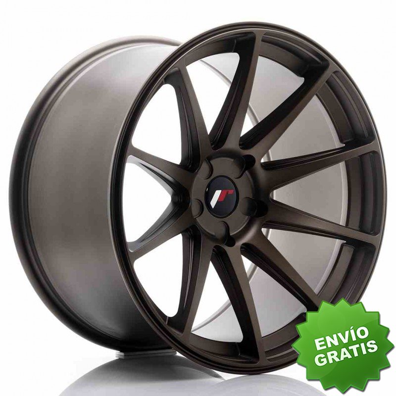 Llanta exclusiva Jr Wheels Jr11 20x11 Et20-30 5h Blank Matt Bronze