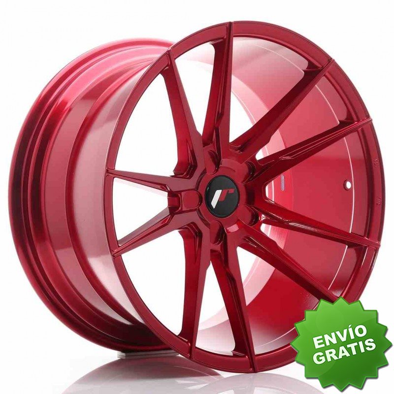 Llanta exclusiva Jr Wheels Jr21 20x11 Et20-30 5h Blank Platinum Red