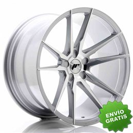 Llanta exclusiva Jr Wheels Jr21 20x11 Et20-30 5h Blank Silver Machine D Face