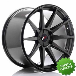 Llanta exclusiva Jr Wheels Jr11 20x11 Et30-52 5h Blank Hyper Gray