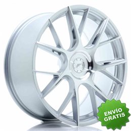 Llanta exclusiva Jr Wheels Jr42 20x9 Et20-50 5h Blank Silver Machined  Face