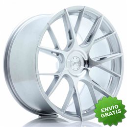 Llanta exclusiva Jr Wheels Jr42 20x10.5 Et20-48 5h Blank Silver Machi Ned Face