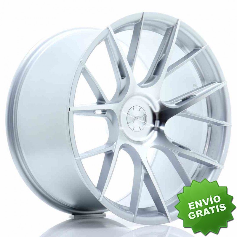 Llanta exclusiva Jr Wheels Jr42 20x11 Et20-35 5h Blank Silver Machine D Face