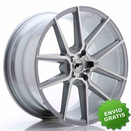 Llanta exclusiva Jr Wheels Jr30 21x10.5 Et15-45 5h Blank Silver Machi Ned Face