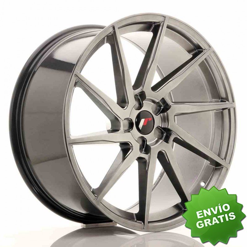 Llanta exclusiva Jr Wheels Jr36 22x10.5 Et15-55 5h Blank Hyper Black