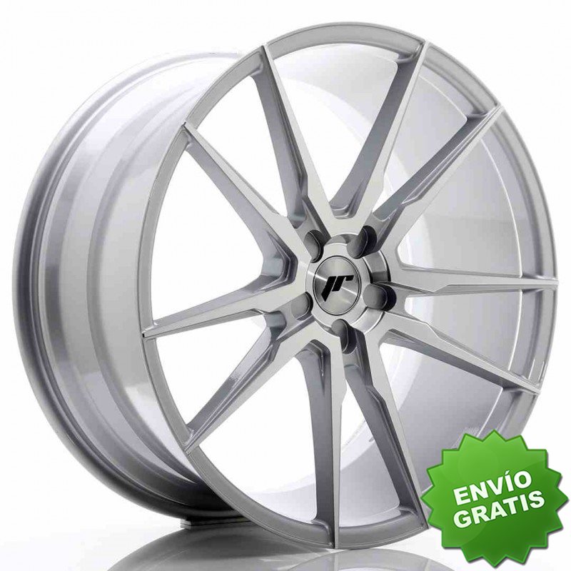 Llanta exclusiva Jr Wheels Jr21 22x10.5 Et15-52 5h Blank Silver