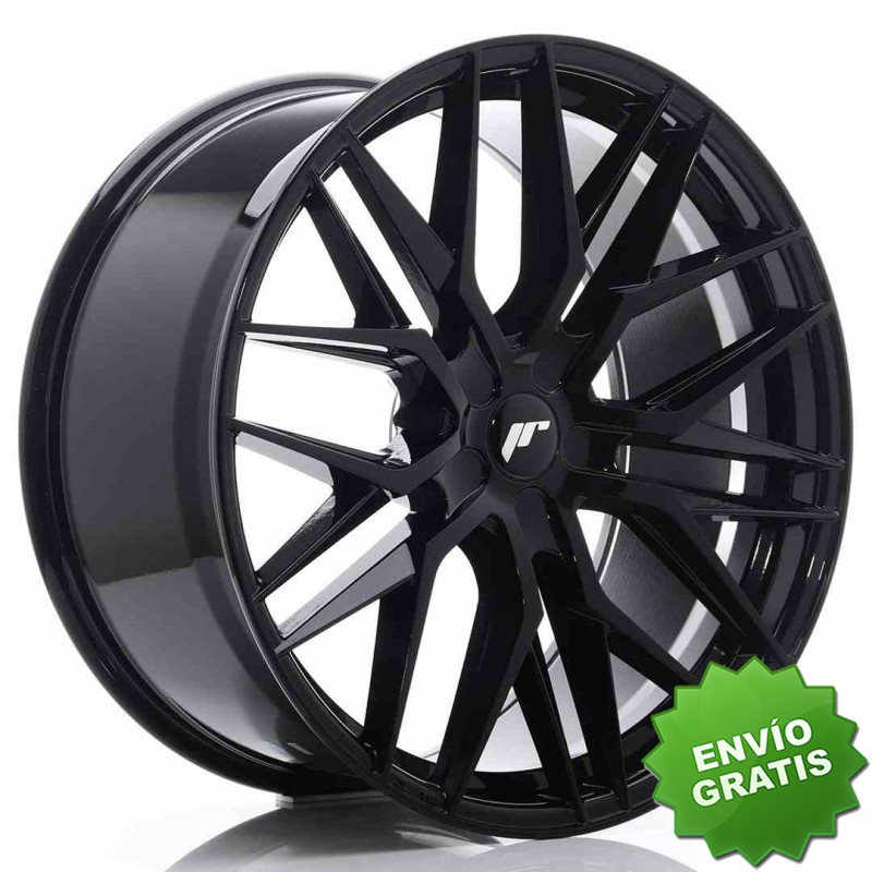 Llanta exclusiva Jr Wheels Jr28 22x10.5 Et15-50 5h Blank Gloss Black