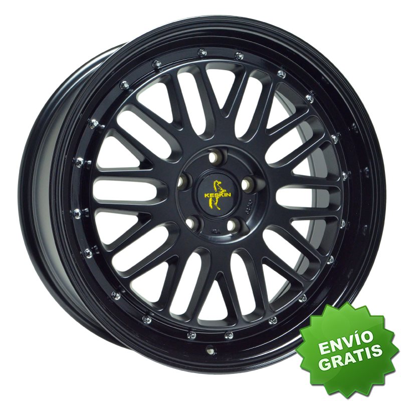 Llanta exclusiva Keskin Kt22 8.0jx18 5 108 Et45 72.6 Matt Black Paint Ed