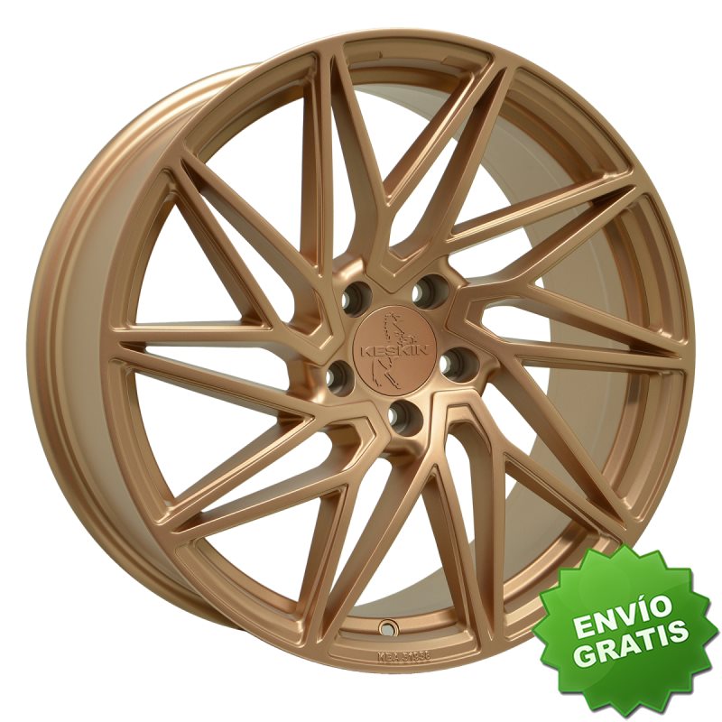 Llanta exclusiva Keskin Kt20 8.5jx19 5 112 Et30 72.6 Rose Gold