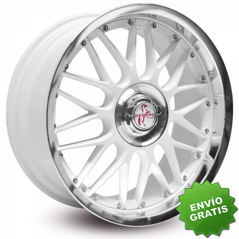 Llanta exclusiva Keskin Kt4 9jx20 5 120 Et40 74.1 White Lip Polish