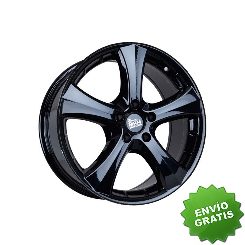 Llanta exclusiva Mam W1n 6x14 4x108 Et20 65.1 Black Painted