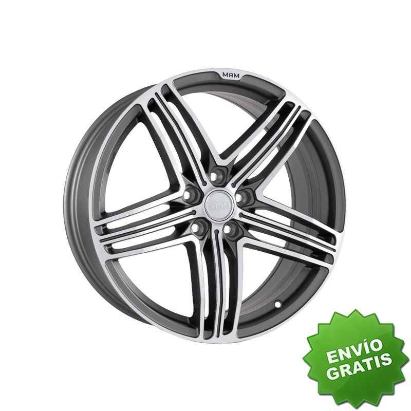 Llanta exclusiva Mam 11 8x18 5x105 Et40 56.6 Hyper Front Pol Ised