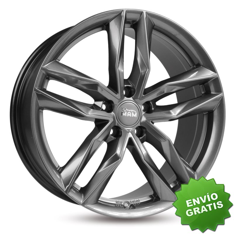 Llanta exclusiva Mam Rs3 7.0jx16 5 112 Et38 66.6 Palladium Painted