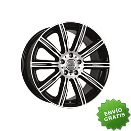 Llanta exclusiva Mam 7n 8x18 5x120 Et35 72.6 Black Front Pol Ish