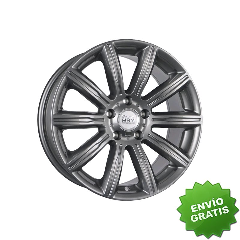 Llanta exclusiva Mam 7n 8.5x19 5x120 Et35 72.6 Palladium Paint Ed