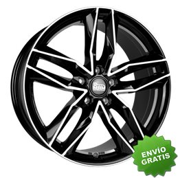 Llanta exclusiva Mam Rs3 8.5jx19 5 112 Et45 66.6 Black Front Polish