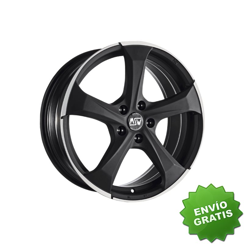 Llanta exclusiva Msw 47 7.5x17 5x120 Et29 72.6 Black