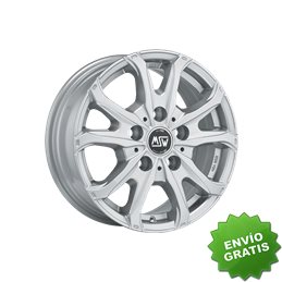 Llanta exclusiva Msw 48van 7x16 5x120 Et51 65.1 Silver