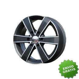 Llanta exclusiva Rc Wheels K474 7x16 6x130 Et55 84.1 M.black