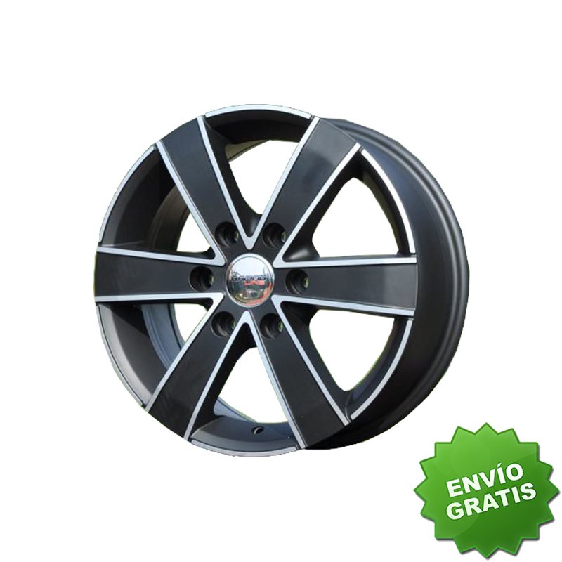 Llanta exclusiva Rc Wheels K474 7x16 6x130 Et55 84.1 M.black