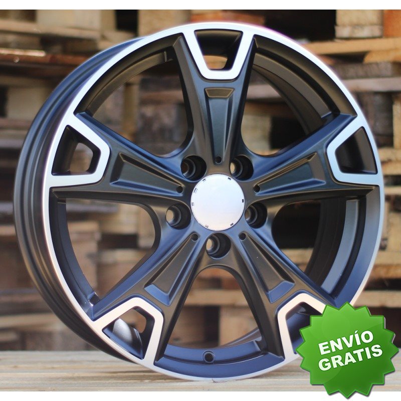 Llanta exclusiva Rc Wheels Fe158 6.5x17 5x112 Et38 66.6 Bfp