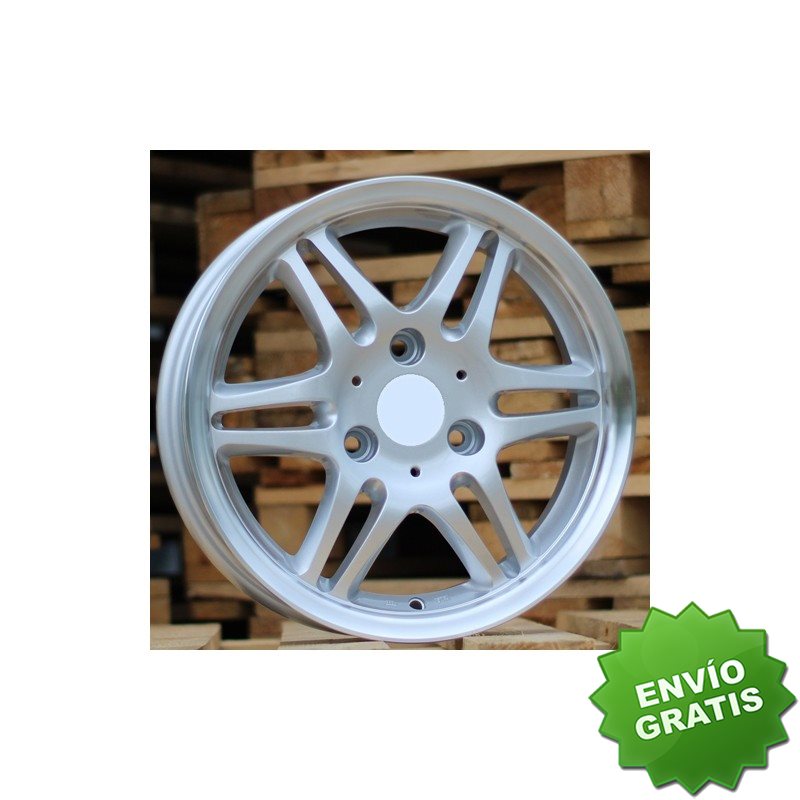 Llanta exclusiva Rc Wheels Fr264 6x15 3x112 Et20 57.1 Silver
