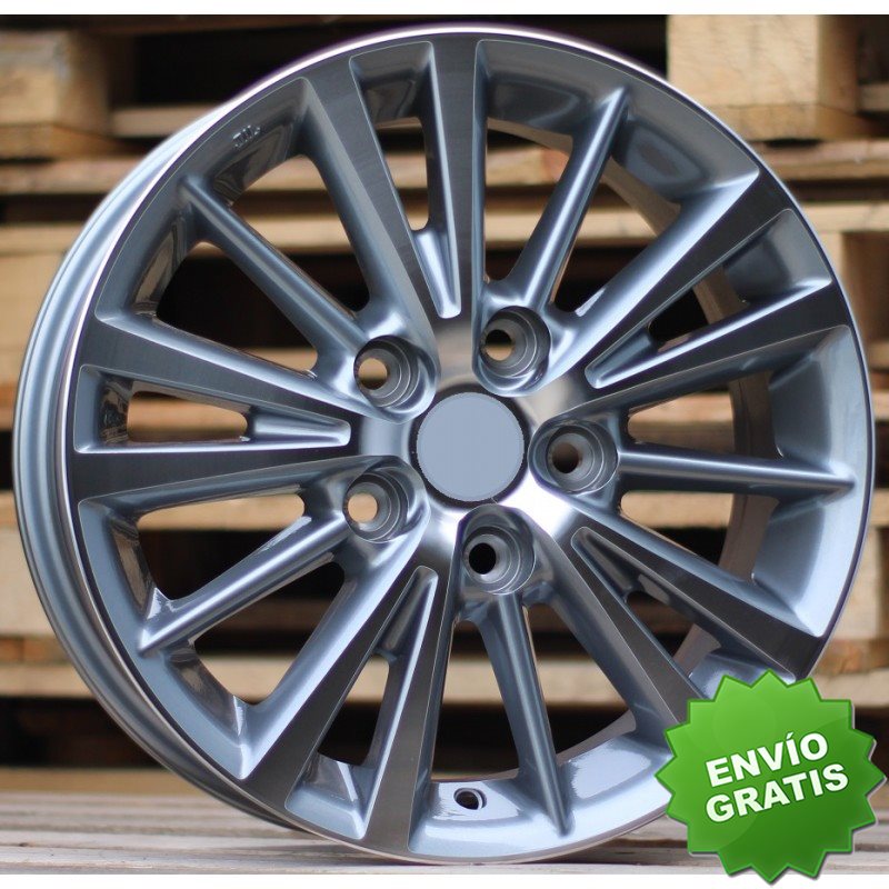 Llanta exclusiva Rc Wheels Xe231 6x15 5x114 Et40 60.1 Mg