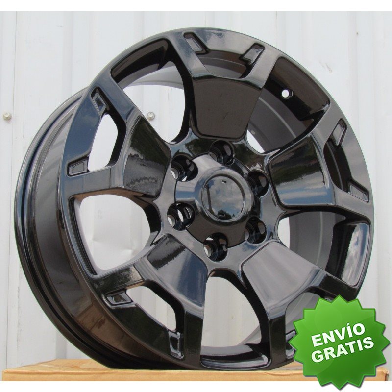 Llanta exclusiva Rc Wheels Y1460 7.5x18 6x139 Et25 106.1 Gloss  Black