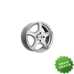 Llanta exclusiva Ronal R56 6.0x15 Et43 4x100 Plata Cristal