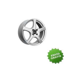 Llanta exclusiva Ronal R42 7.0x16 Et35 4x100 Plata Cristal