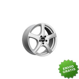 Llanta exclusiva Ronal R42 6.5x16 Et40 5x108 Plata Cristal