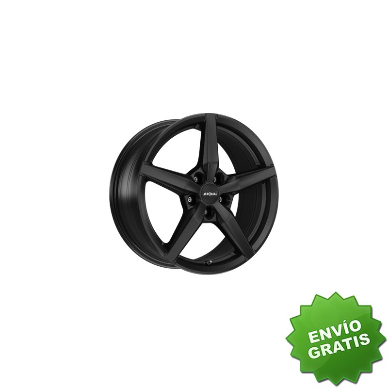 Llanta exclusiva Ronal R69 7.5x17 Et50 5x108 Jetblack-mate