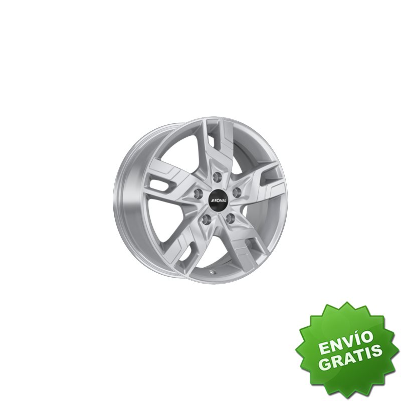Llanta exclusiva Ronal R64 7.0x17 Et33 5x130 Plata