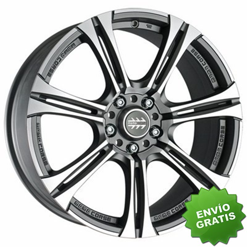 Llanta exclusiva Momo Next 6.5x15 Et25 4x108 Antracita Mate Pulido 65 Tuv