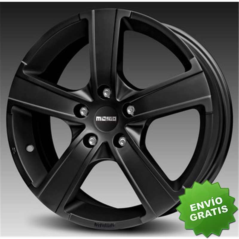 Llanta exclusiva Momo Win Pro 7.0x16 Et48 5x112 Negro Mate 72.3 Tuv
