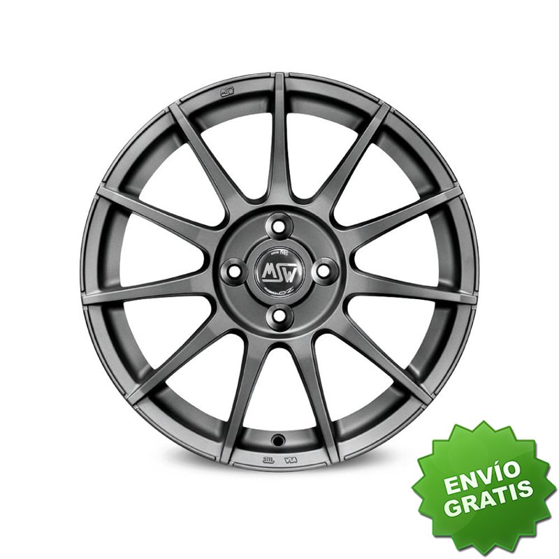 Llanta exclusiva Oz Msw 85 6x15 5x100 Et38 Matt Gun Metal