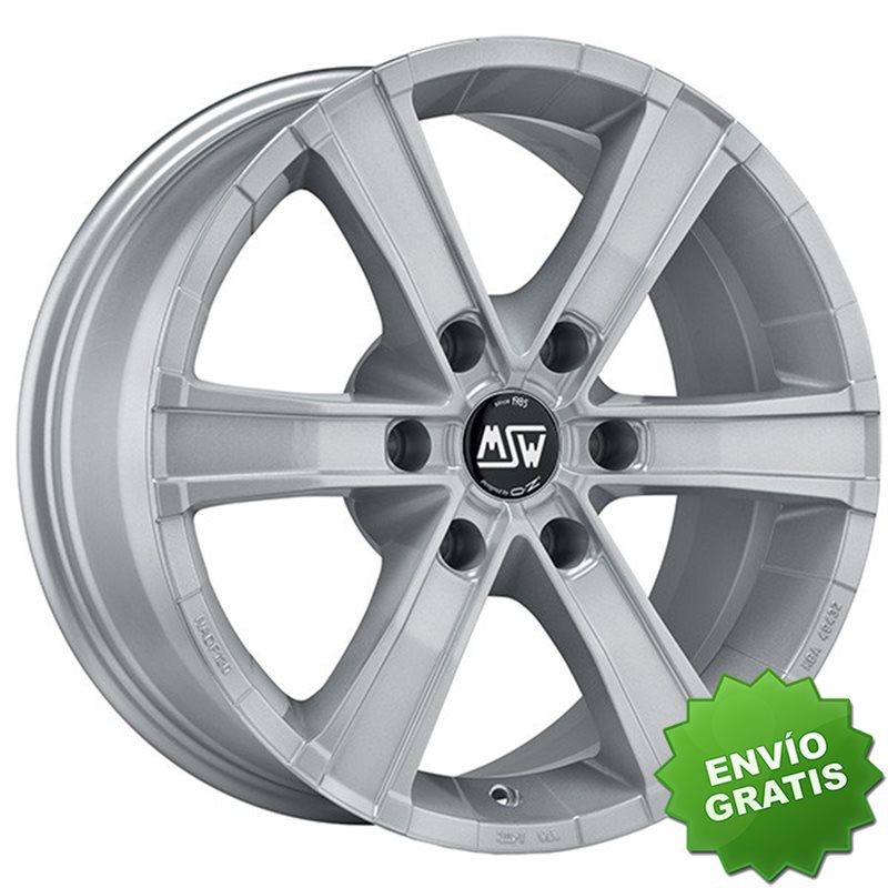 Llanta exclusiva Oz Msw 86 6.5x16 5x100 Et45 Plata