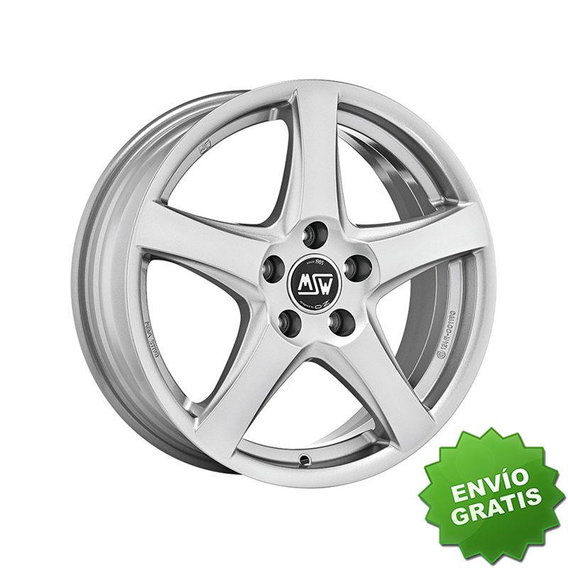 Llanta exclusiva Oz Msw 78 6.5x17 Et49 5x112 Full Silver