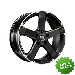 Llanta exclusiva Oz Msw 45 8x17 5x115 Et42 Negro Mate Pulido