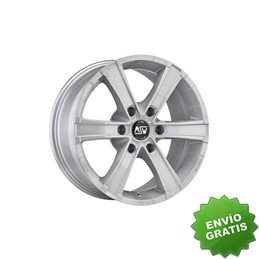 Llanta exclusiva Oz Sahara 6 Msw 8x17 6x114.30 Et20 Plata