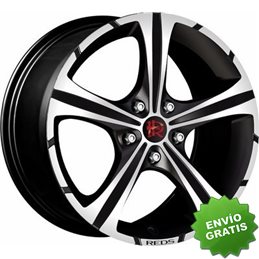 Llanta exclusiva Momo Reds Black Knight 7.5x17 Et42 4x108 Negro Mate. Polished 72.3 Tuv