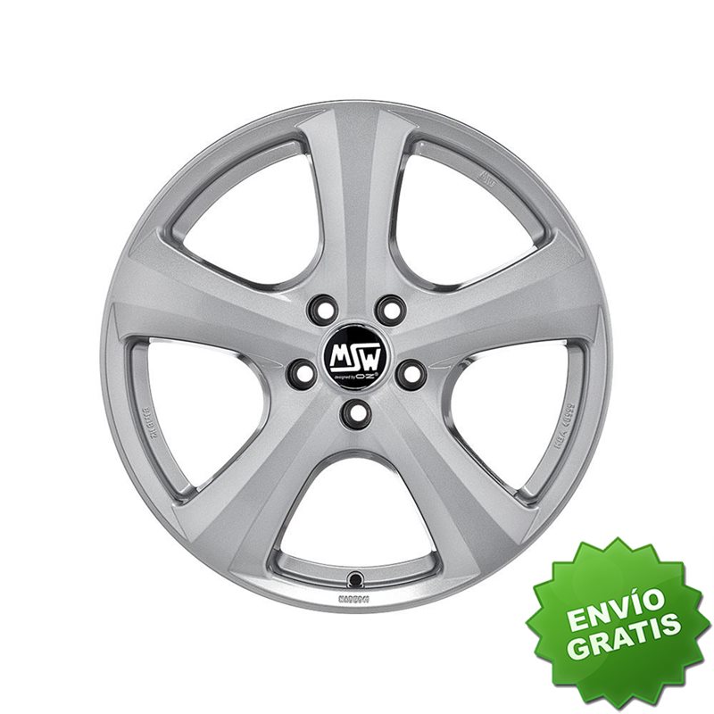 Llanta exclusiva Oz Msw 19 Van 6.5x16 5x114.30 Et31 Plata