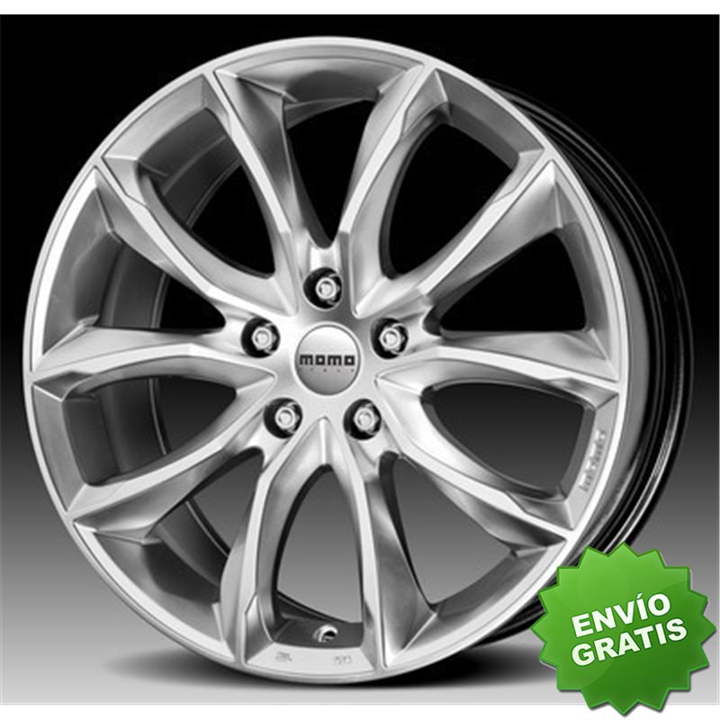 Llanta exclusiva Momo ScreamjEt8.0x17 Et40 5x114 Plata 72.3 Via