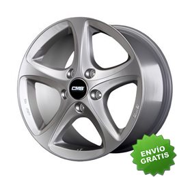 Llanta exclusiva Cms C12 7x17 Et55 Lk5/120/65.1 H2 Plata
